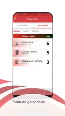 Liga Oriente Quiteño android App screenshot 0