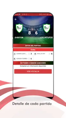 Liga Oriente Quiteño android App screenshot 2